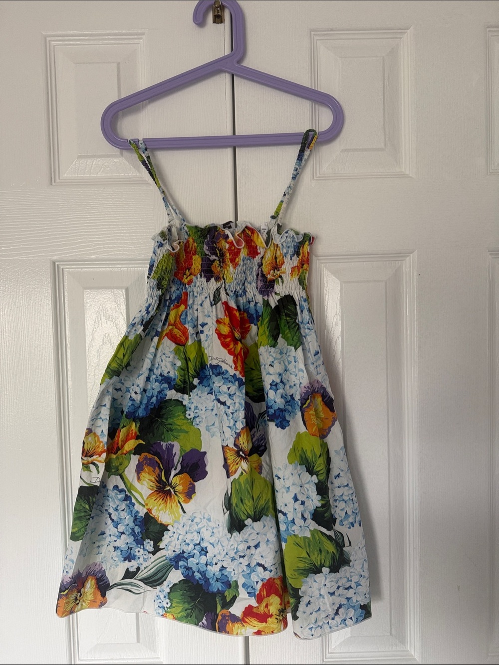 Dolce Gabbana kids Floral Camisole Sundress - Multicolor Flowers
